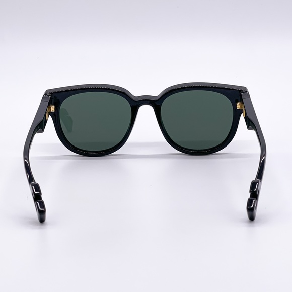 NEW GUCCI GG1237S 004 UNISEX SUNGLASSES GUCCI GG1237S BLACK GREEN EYEWEAR - Picture 7 of 12